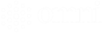 Omni search logo with cube composed of points