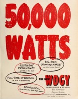 Other Radio Stations' advertisements of their 50,000 watts power